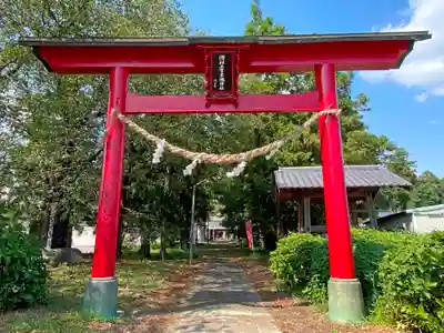 二宮赤城神社の鳥居