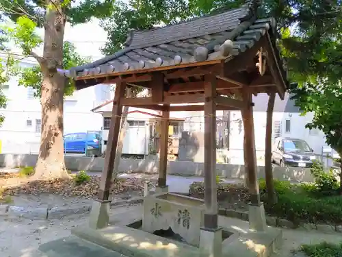 八幡社（日比津八幡社）の手水舎