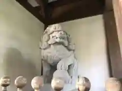 西明寺の狛犬