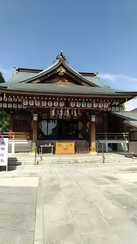 中野沼袋氷川神社の本殿・本堂