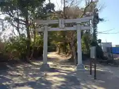 三渡神社の鳥居