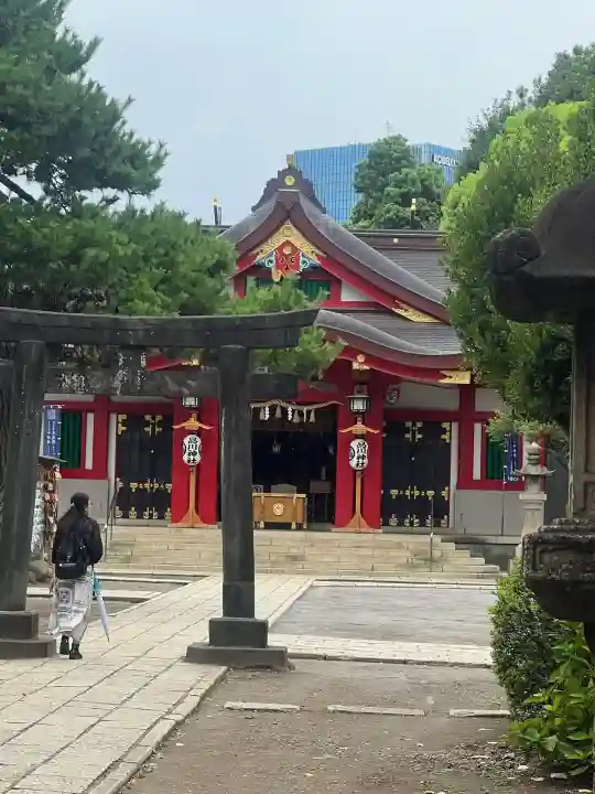 品川神社の{uncategorized: "未分類", other: "その他", undefined: "問題あり", building: "その他建物", grave: "お墓", sacred_gate: "鳥居", guardian: "狛犬", statue: "像", buddha: "仏像", history: "歴史", nature: "自然", garden: "庭園", animal: "動物", pagoda: "塔", temizu: "手水舎", mountain_gate: "山門・神門", sanctuary: "本殿・本堂", subordinate: "末社・摂社", art: "芸術", scenery: "景色", jizo: "地蔵", ema: "絵馬", goshuin: "御朱印", omikuji: "おみくじ", items: "授与品その他", amulet: "お守り", goshuincho: "御朱印帳", eats: "食事", festival: "お祭り", votive_dance: "神楽", shichigosan: "七五三参", wedding: "結婚式", experience: "体験その他", initially: "初詣", around: "周辺", anti_infection: "感染症対策"}