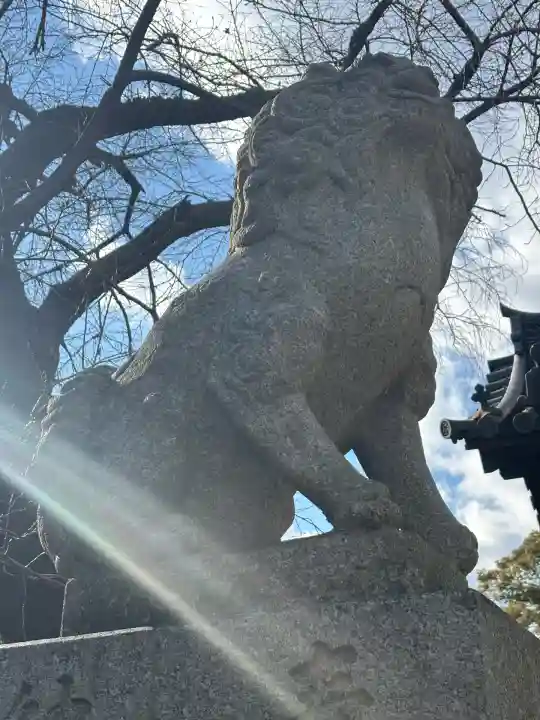 膳所神社の狛犬
