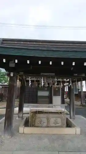 網野神社の手水舎