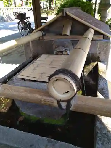 立木神社の手水舎