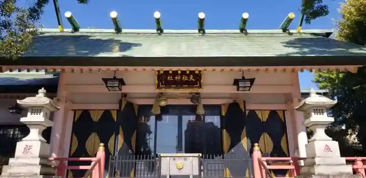 上平井天祖神社の本殿・本堂