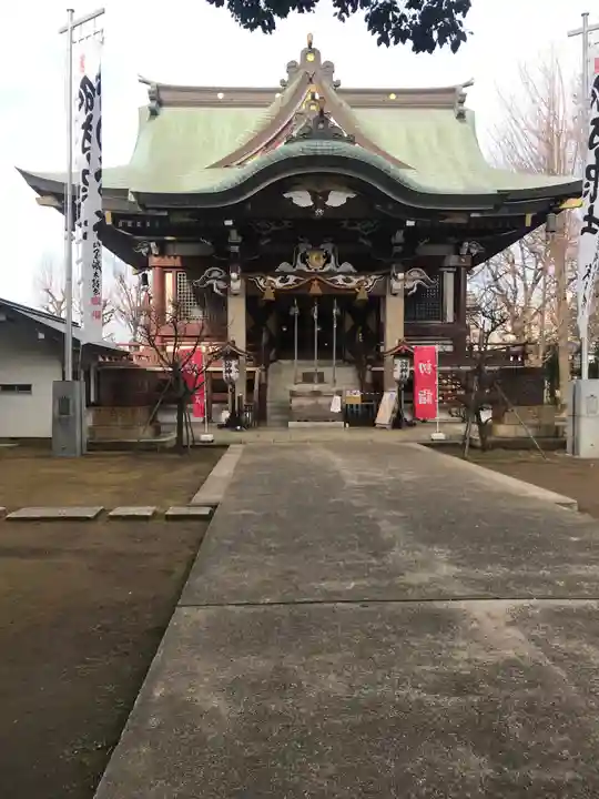 諏訪神社の本殿・本堂