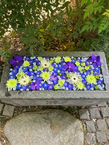行田八幡神社の手水舎