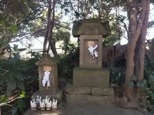 鳥見神社の末社