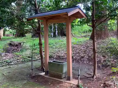 老尾神社の手水舎