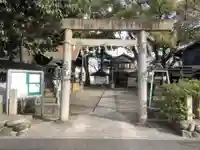 神明社(露橋神明社)の鳥居