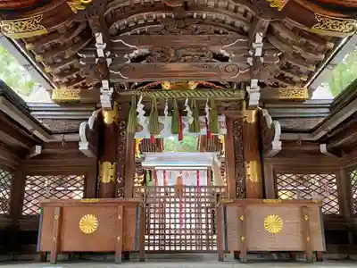 建部大社の本殿・本堂