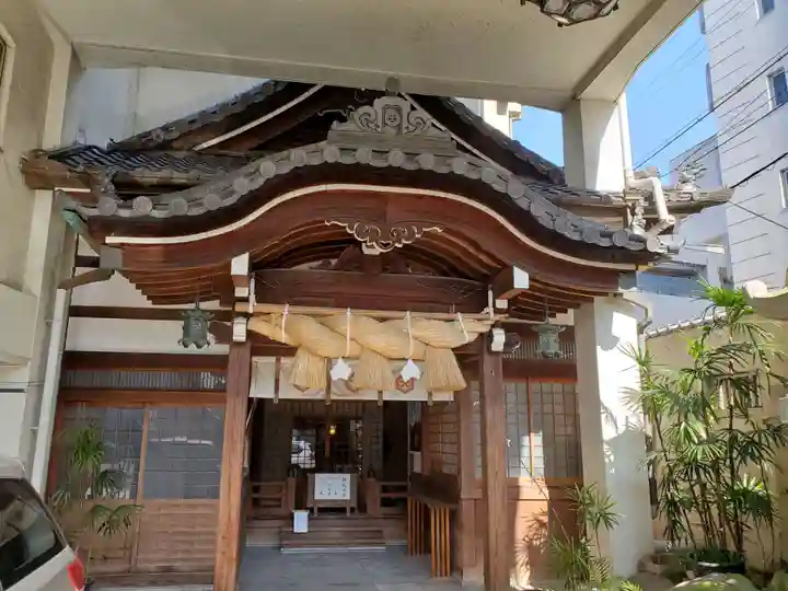 出雲大社神戸分祠の本殿・本堂