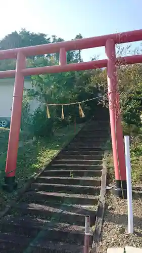 山神社の鳥居
