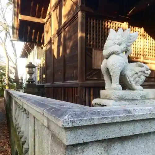 鹿島神社の狛犬