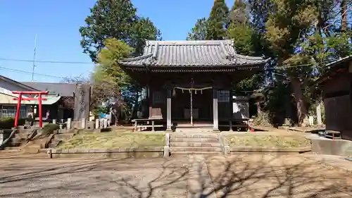 佐江戸杉山神社の本殿・本堂