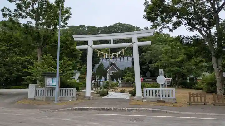 霧多布神社の鳥居
