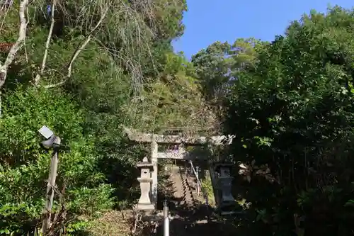 大六天麻王神社の鳥居