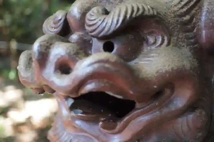 常磐神社の狛犬