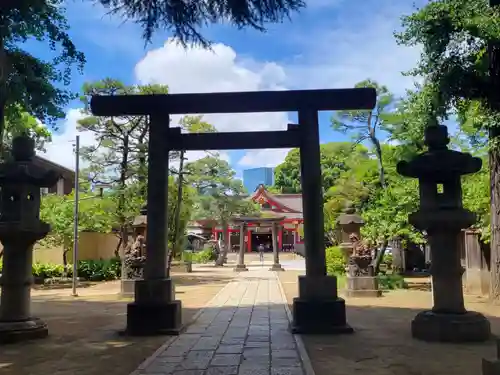 品川神社の鳥居