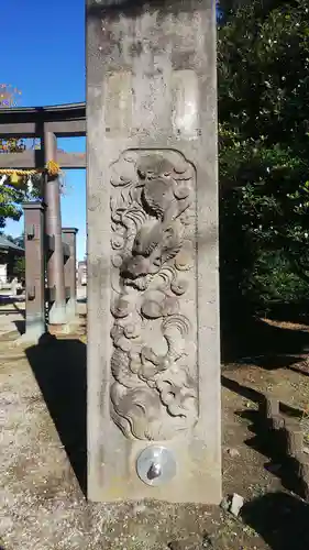 舘氷川神社の芸術