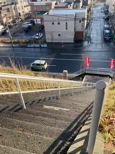 上手稲神社の周辺