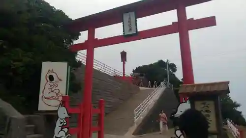 元乃隅神社の鳥居