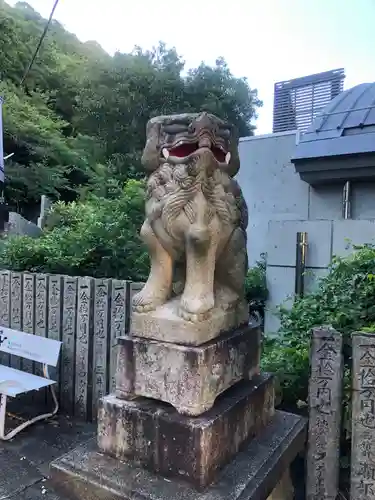 徳島眉山天神社の狛犬