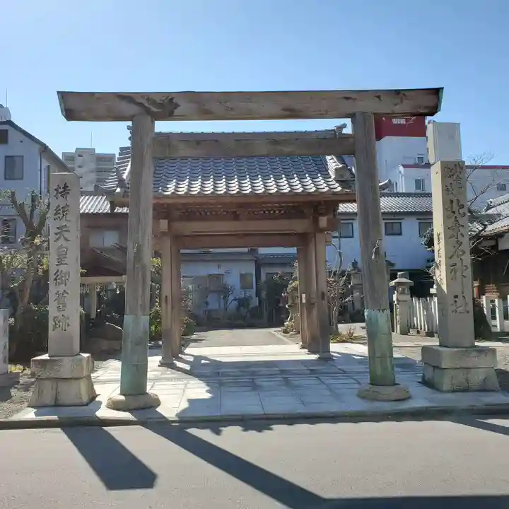 北桑名総社・北桑名神社の鳥居
