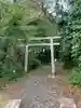 咳嗽神社の鳥居