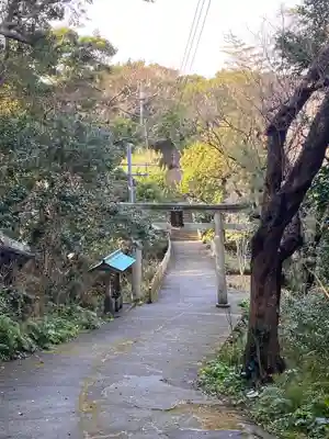 潮御崎神社の鳥居