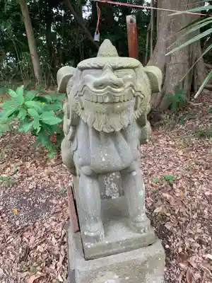 坂戸神社の狛犬