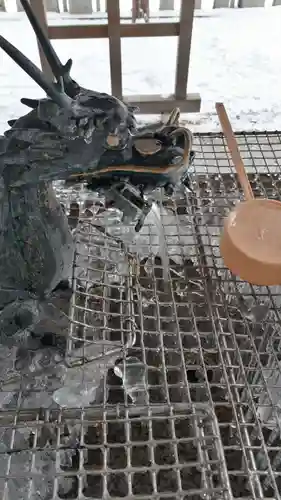 北海道神宮頓宮の手水舎