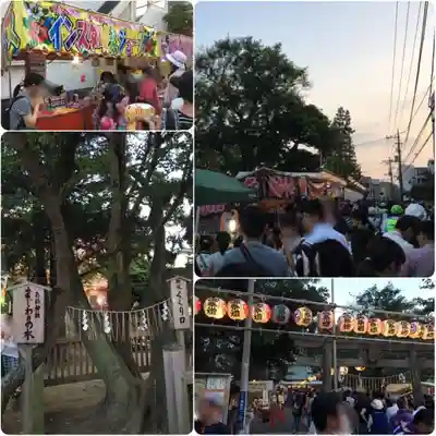 胡録神社のお祭り