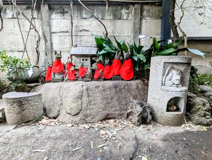 波除神社(波除稲荷神社)の狛犬