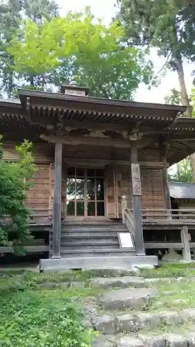 中尊寺の本殿・本堂