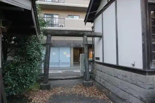 國領神社の鳥居