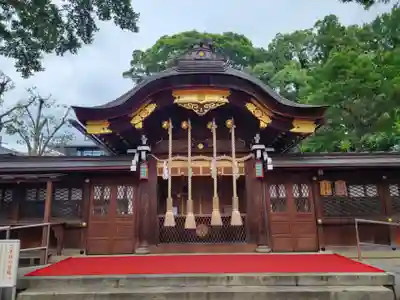 護王神社の本殿・本堂