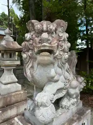 高牟神社(高針)の狛犬