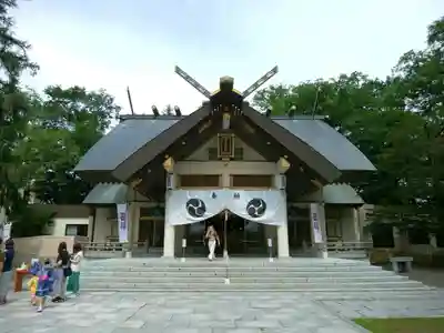 帯廣神社の本殿・本堂