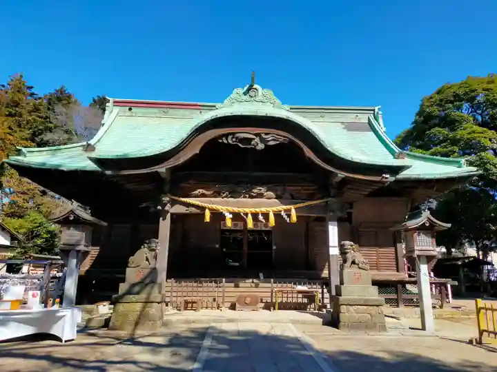 下総国三山 二宮神社の本殿・本堂