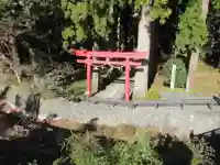 須山浅間神社の鳥居