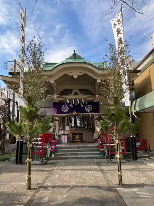 矢先稲荷神社の本殿