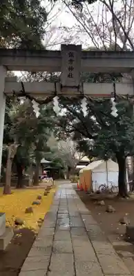 諏方神社の鳥居