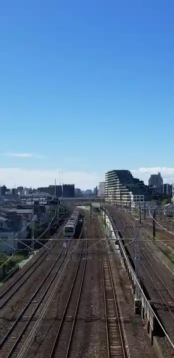 天祖神社の周辺
