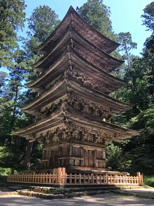 羽黒山五重塔(出羽三山神社)(山形県)