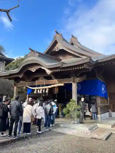 高津柿本神社の本殿