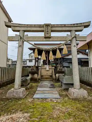 時平神社(萱田下)の鳥居