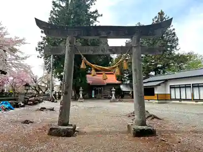 於呂閇志胆澤川神社(岩手県)