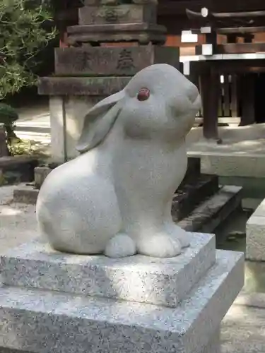岡崎神社の狛犬